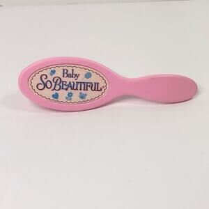 vintage 90s baby so beautiful pink doll hair brush playmates toy replacement Acc